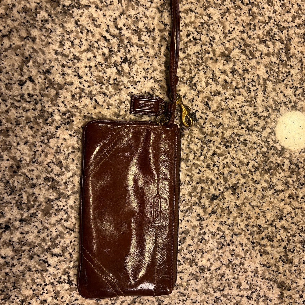 Coach wristlet